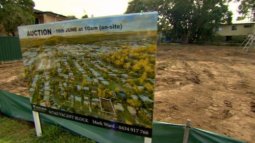 The land on which Bob's home stood will be auctioned off to help pay his costs.