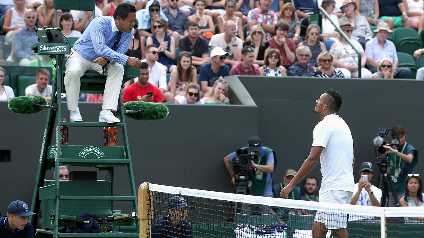 Nick Kyrgios SLAMS former Wimbledon champion after ‘pathetic’ jibe Nick Kyrgios SLAMS former Wimbledon champion after ‘pathetic’ jibe