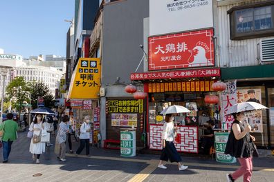 Underestimating the weather is something Aussies get wrong in Japan.