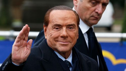 Italians will see the name of Silvio Berlusconi on ballot papers for upcoming general elections, despite the former premier being disqualified from the contest. (AAP)