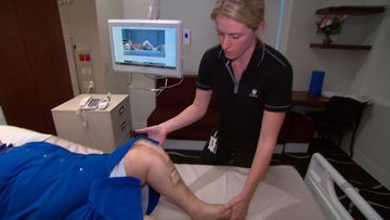 A new app is helping knee reconstruction patients get moving faster.