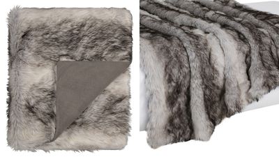 Dasher Faux Fur Throw 