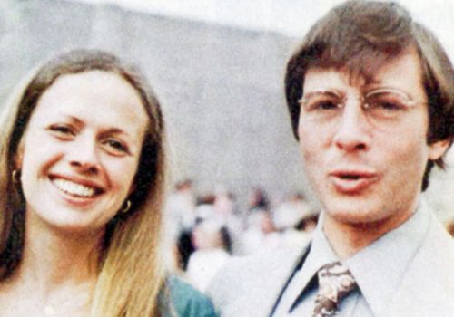 Robert Durst and his wife Kathleen Durst in the 1970s. (Facebook).