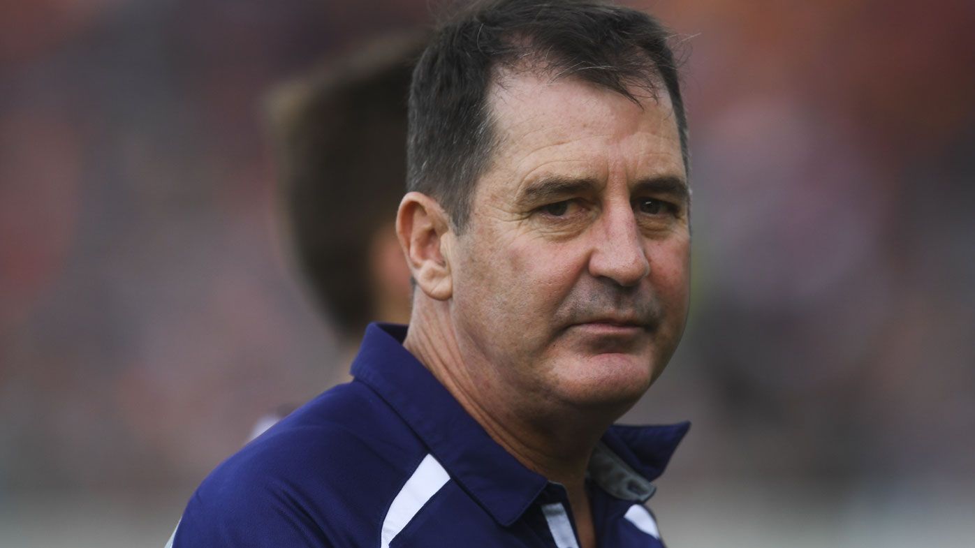 Fremantle Dockers coach Ross Lyon deflects sexual harassment allegations