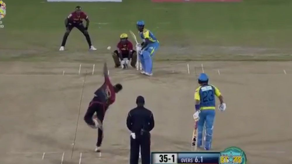 St Lucia's Andre Fletcher's remarkable slice of luck against Trinbago Knight Riders in Caribbean Premier League