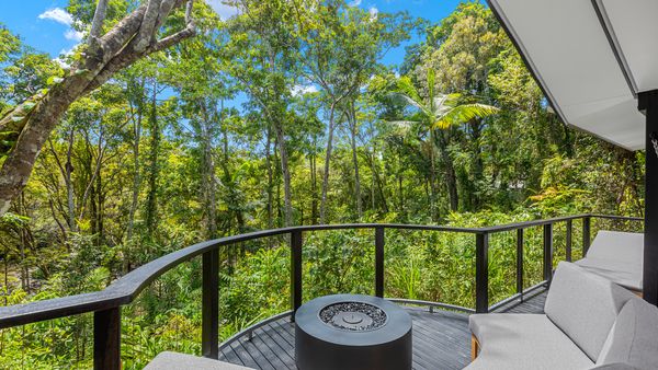 Silky Oaks Lodge Riverhouse Suite Balcony