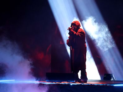 The Weeknd performs onstage during the 67th GRAMMY Awards at Crypto.com Arena on February 02, 2025 in Los Angeles, California.