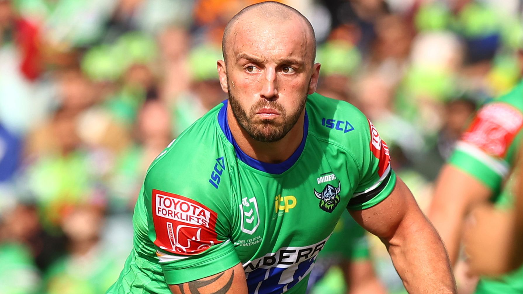 Wests Tigers to pounce on Canberra Raiders star Josh Hodgson