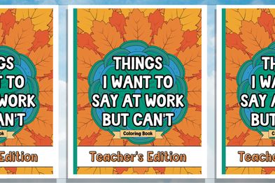 9PR: Things I Want To Say At Work But Can't Colouring Book: Teacher's Edition