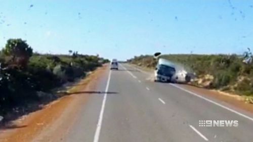 The tourist driver tried to overtake a campervan, driving into the path of an oncoming bus.