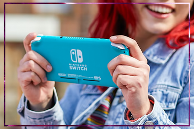 9PR: Nintendo Switch Lite Console, Turquoise
