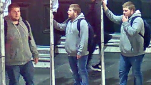 Police released these images of a man in relation to their investigation. (Victoria Police)