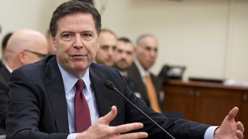 Ex-FBI Director James Comey. (AAP)