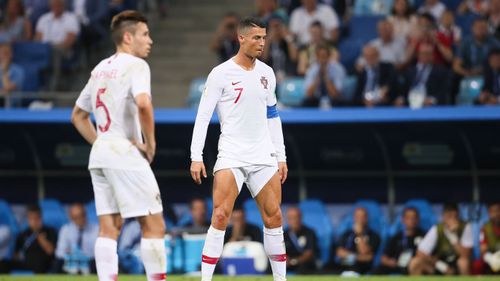 Ronaldo's fashion statement wasn't enough to help his team in the World Cup. Image: Supplied