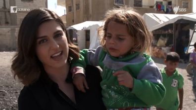 Sarah Abo Syrian refugee crisis SBS report for Dateline