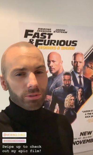 The Bachelor, Matty J, Fast & Furious, Hobbs & Shaw, spoof, video, Jason Statham