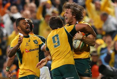 There was jubilation as Australia bounced back to beat South Africa 24-23 in Perth.