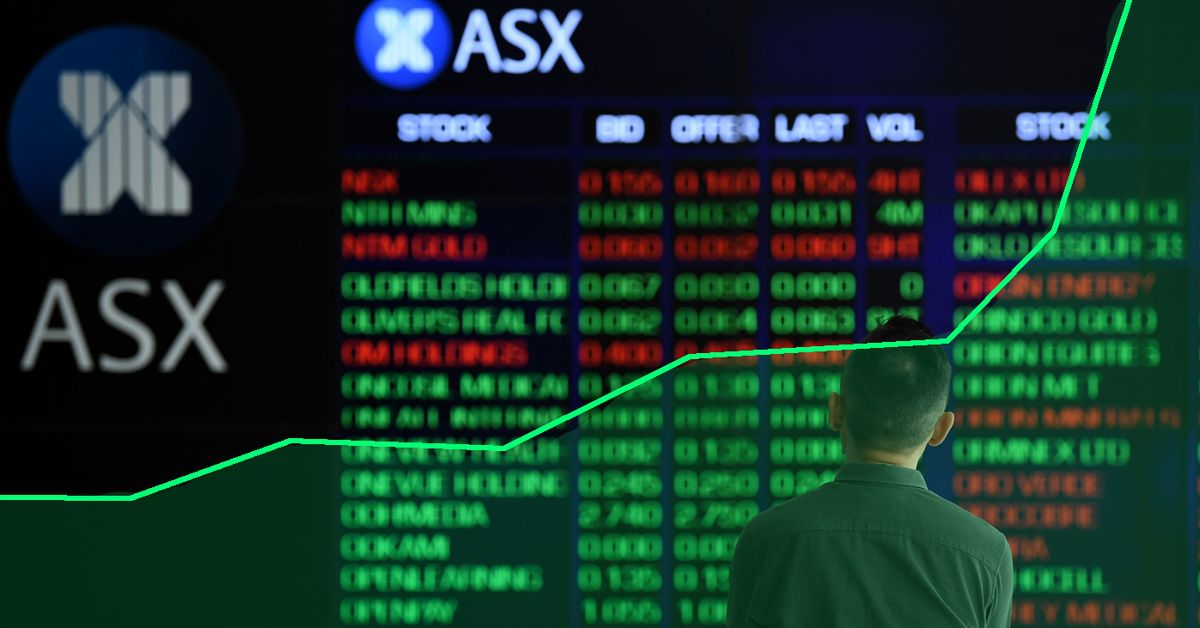 rookie Displacement Soldat Australian share market finishes in the green after wild  multi-billion-dollar swings