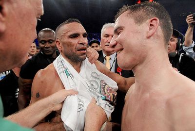 Mundine said he out-fought a 'young lion' in Rabchenko.(AAP)