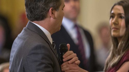The White House released a doctored video that showed CNN's Jim Acosta pushing a White House intern.