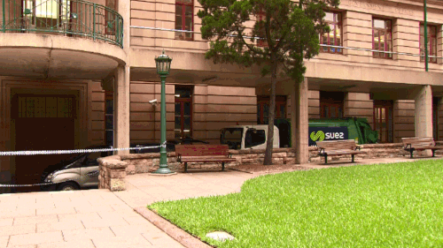 Reversing garbage truck kills man sleeping in Brisbane lane