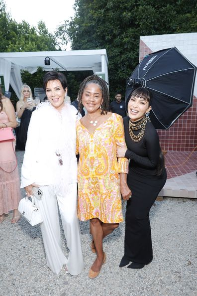 Kris Jenner, Doria Ragland and Kim Kardashian at the This Is About Humanity event in LA. (Photo by Stefanie Keenan/Getty Images for This Is About Humanity)