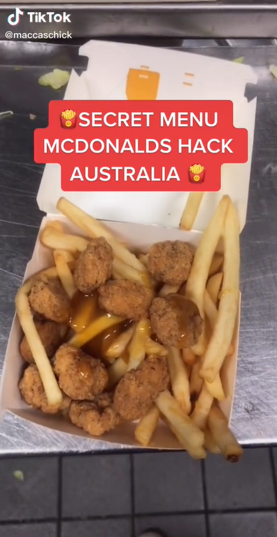 Maccas employee reveals how to make the 'McBites snack pack'
