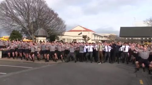 Teachers said it was a day of celebration of the life of Mr Tamatea. 