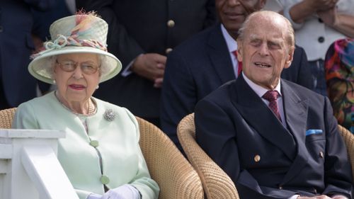 Prince Philip back in action days after hospital stay