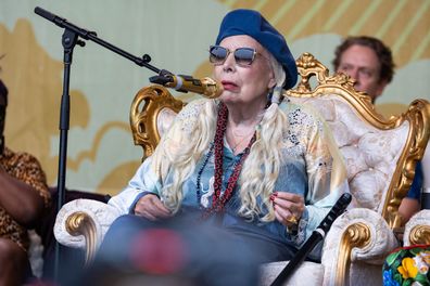 Joni Mitchell Newport Folk Festival, Fort Adams State Park, Newport, Rhode Island, USA