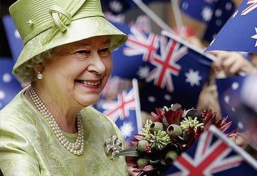 How many times did Elizabeth II visited Australia?