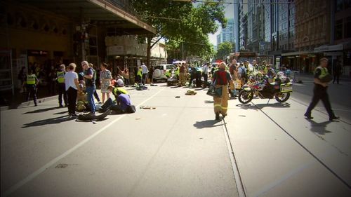 The Flinders Street crash took place on December 22.