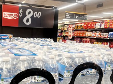 Coles Water price increase supermarket groceries cost of living