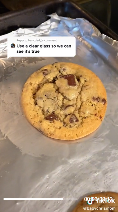 TikToker @babychrismom reveals amazing hack for perfectly round cookies