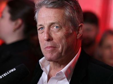 Hugh Grant menghadiri pemutaran perdana Heretic di Astor Film Lounge pada 24 November 2024 di Berlin, Jerman.