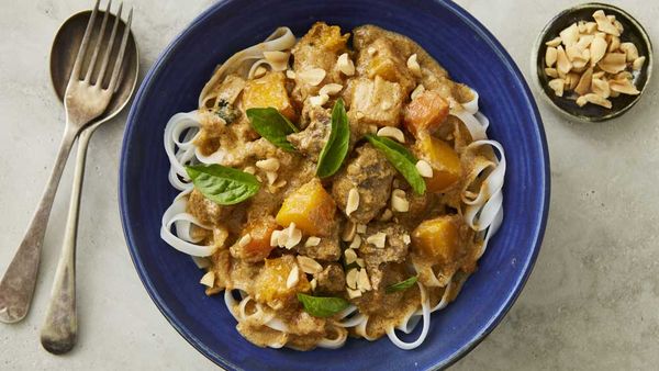 One-pan beef and pumpkin Massaman curry