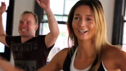 'Don't just walk across the stage like a bogan from the Gold Coast!': Dance class with Ricki-Lee