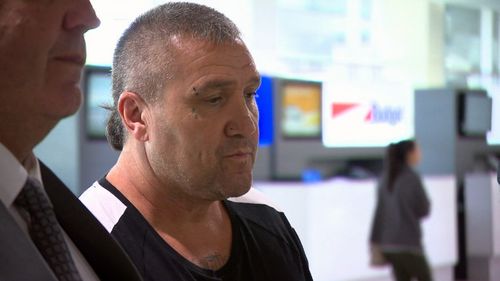 Shayne Wigney was extradited to Victoria after fleeing the state while on parole. Picture: 9NEWS