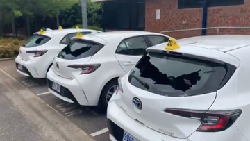 A teenage girl has been charged after almost a dozen government cars were vandalised in Adelaide&#x27;s south.