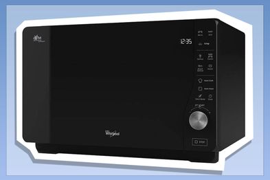 9PR: Whirlpool Extra-Space Flatbed Crisp and Grill Microwave Oven, 30L, Black