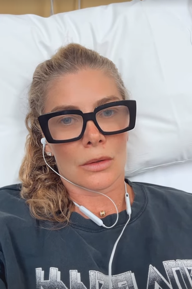 Natalie Bassingthwaighte reveals she's in hospital 