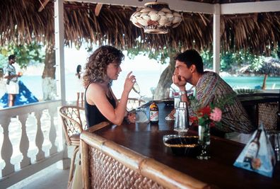 Cocktail, Tom Cruise, co-star Elisabeth Shue