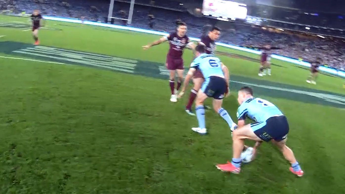 Re-live State of Origin's final minute madness from the best seat in the house