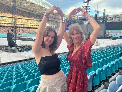 Taylor Swift Eras Tour in Sydney, February 2024.