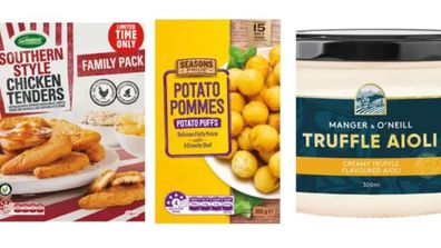 Aldi chicken and chips fakeaway