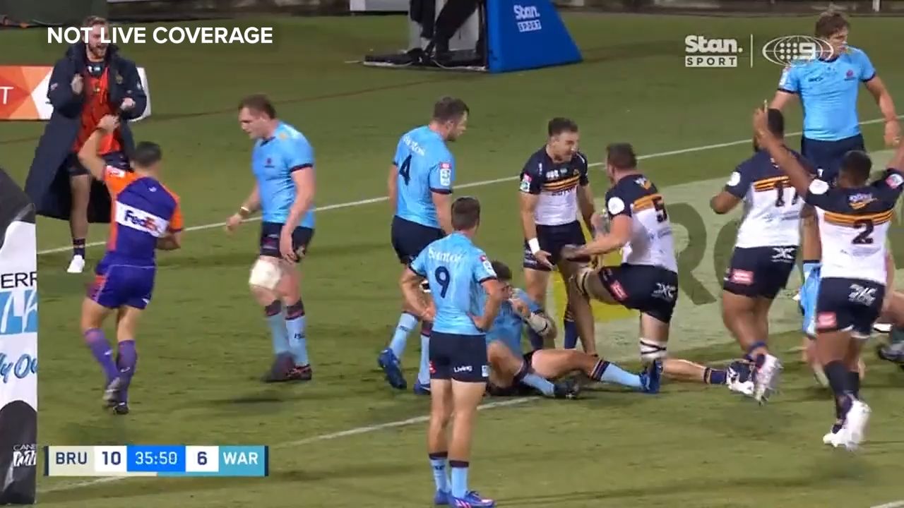 Super Rugby Pacific: Brumbies go 3-0 with hard-fought 27-20 win over rising Waratahs