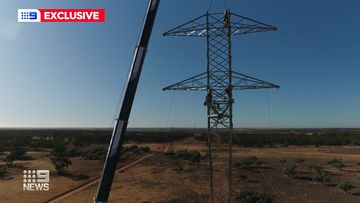 A massive project is underway to construct an &#x27;energy superhighway&#x27; connecting three states.Transmission lines will be created promising to build up a more reliable grid, bring down power bills and secure Australia&#x27;s clean energy future.