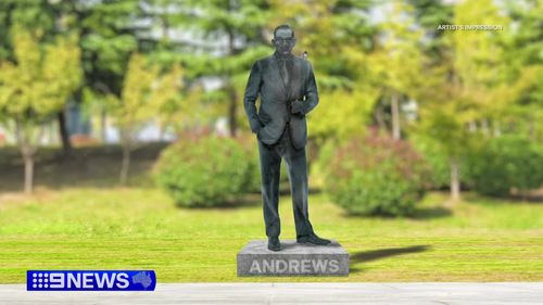 Daniel Andrews statue - Figure 2