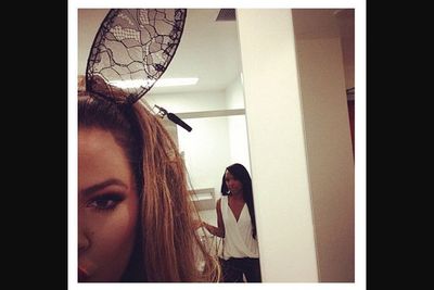 Show us the whole outfit, KoKo!<br/><br/>Image: Khloe Kardashian/Instagram