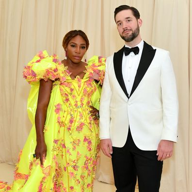 Serena Williams and Alexis Ohanian.